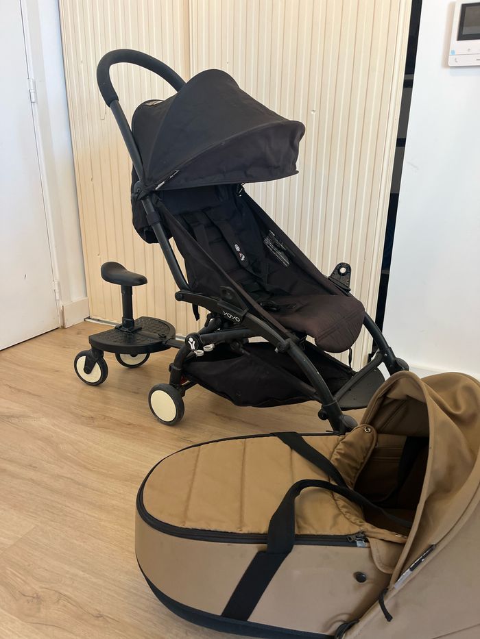 Poussette yoyo Babyzen yoyo board et nacelle toffee - photo numéro 3