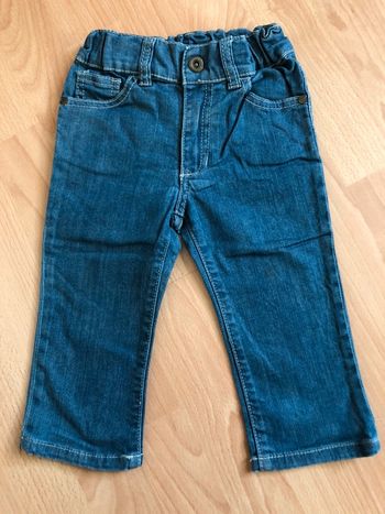 Joli pantalon jean bleu H&M T. 12 mois/74 cm TBE