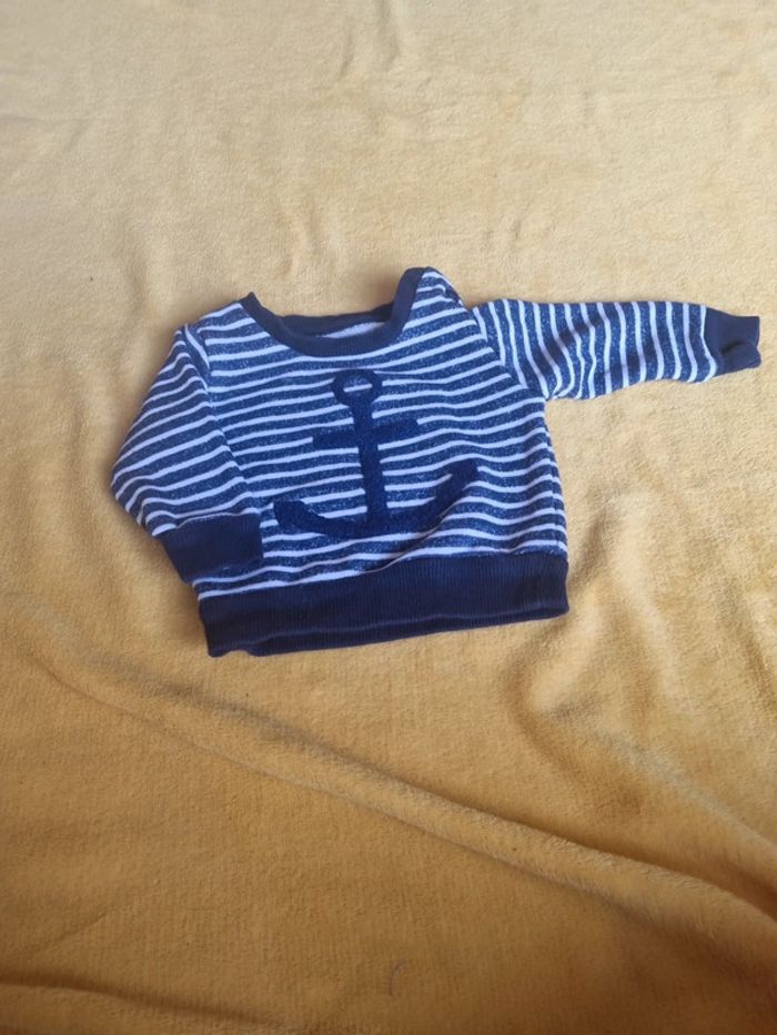 Petit pull raye - photo numéro 2