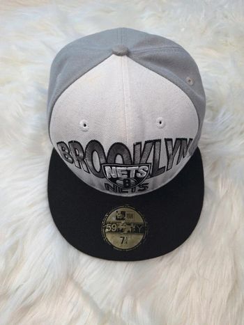 Casquette new era NBA brooklyn nets / taille 57,7 cm - brodé / hardwood classics (482)