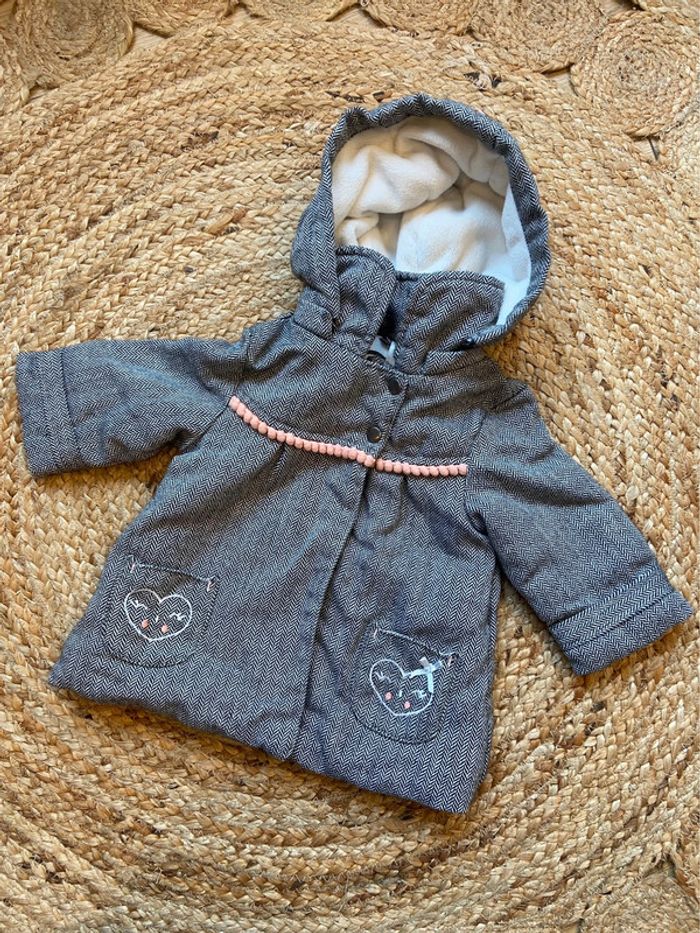 Manteau fille 3 mois