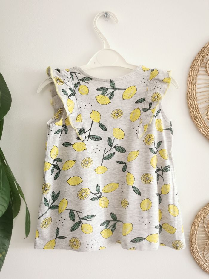 Top, débardeur citrons Zeeman Taille 3/4 Ans - photo numéro 5