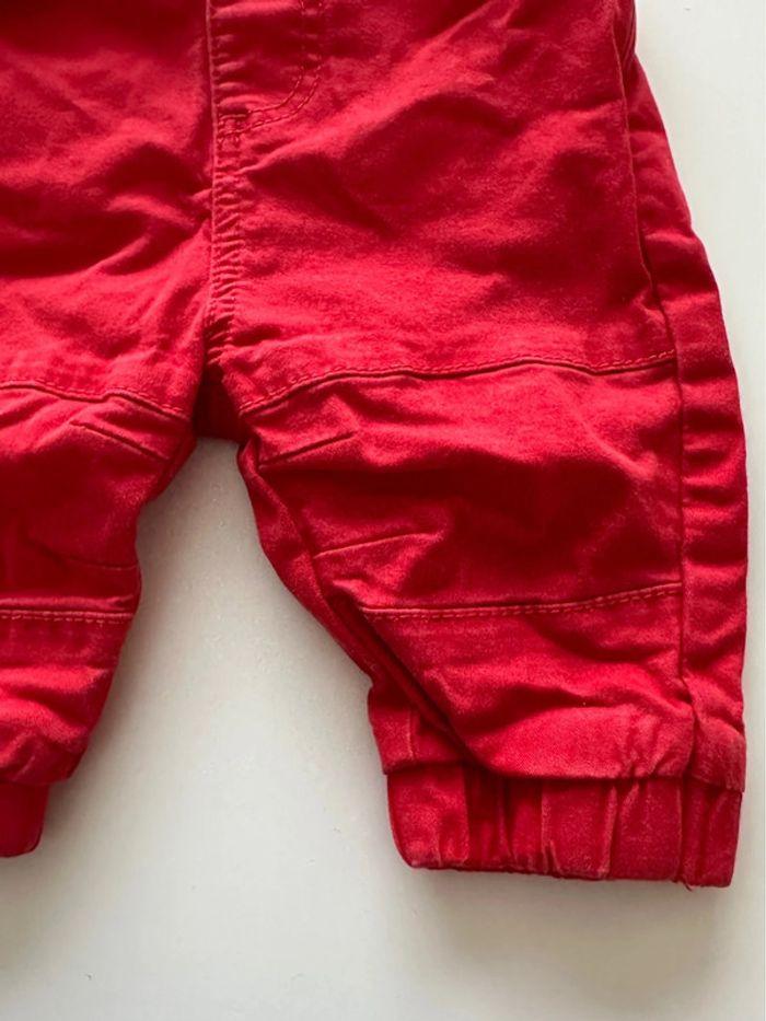 Pantalon rouge garçon - 3 mois - Tape à l’œil - photo numéro 2