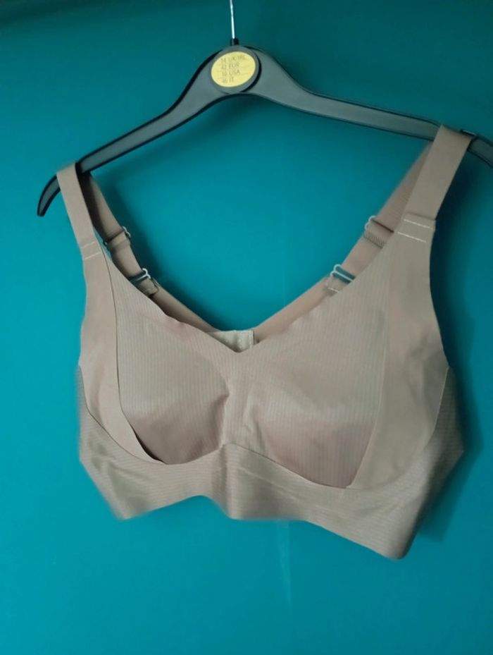 Soutien gorge/brassière extensible beige - photo numéro 6