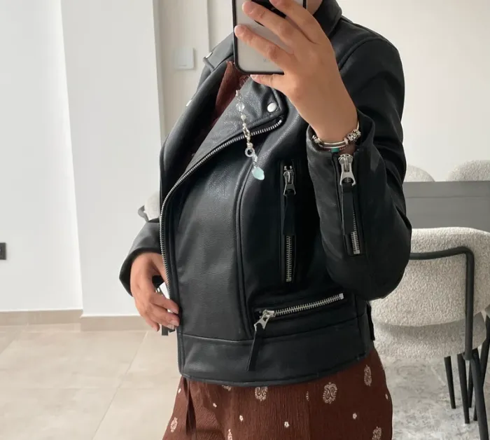 Veste en similicuir - photo numéro 10