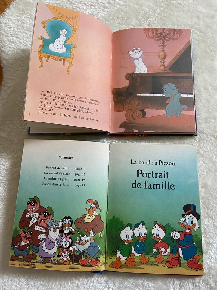Lot de 2 livres Disney - 1988 - photo numéro 3