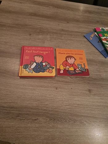 2 Livres lou et mouf de Jeanne ashbe