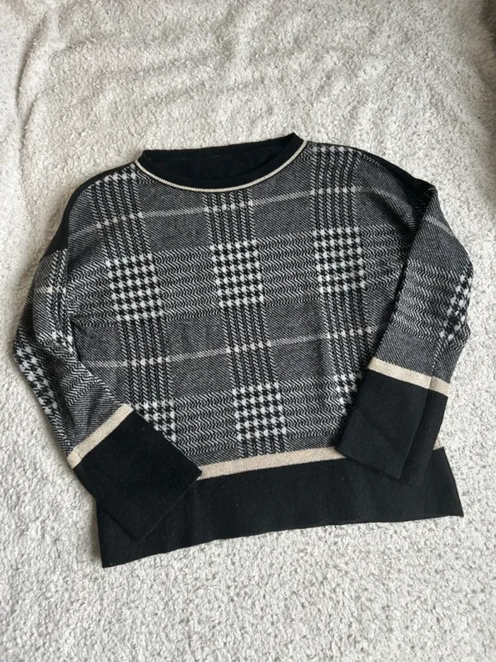 Pull bicolore