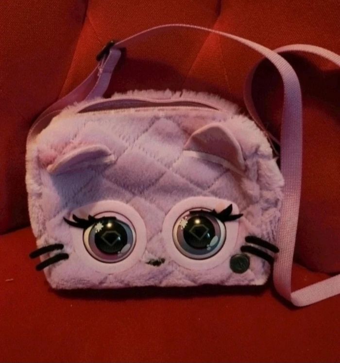 Sac purse pet interactif