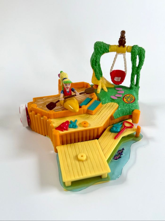 Polly Pocket Canoë Fun 1998 – Personnage + Canoë - photo numéro 8