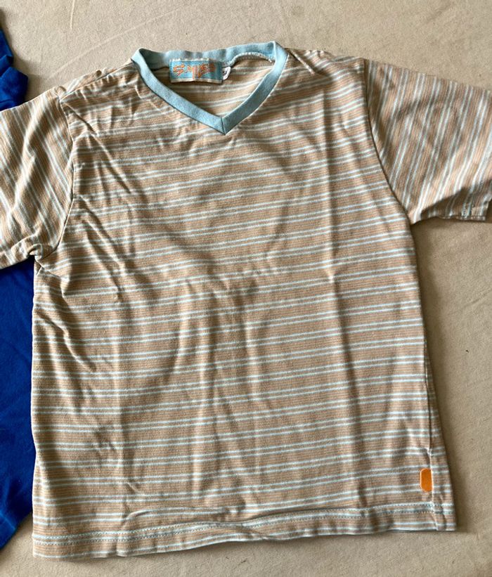Lot 2 tee-shirts Smile et H&M 5 ans - photo numéro 2