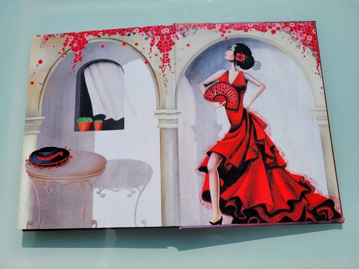 Superbe livre animé de dépliants 💃 Danseuses du Monde 🩰 64 - photo numéro 15