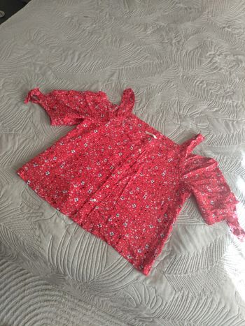 Blouse rouge d été