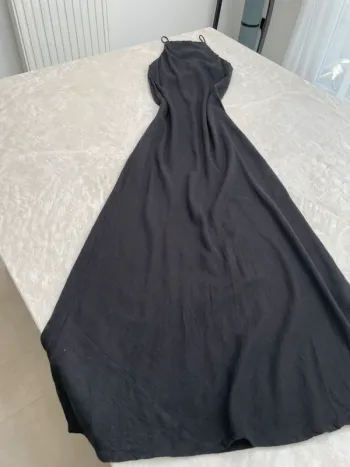 Robe longue en lin
