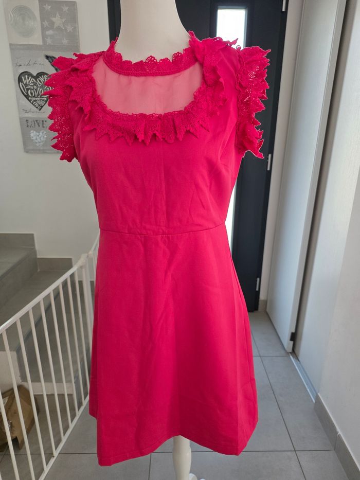 Robe femme rose fuschia taille L