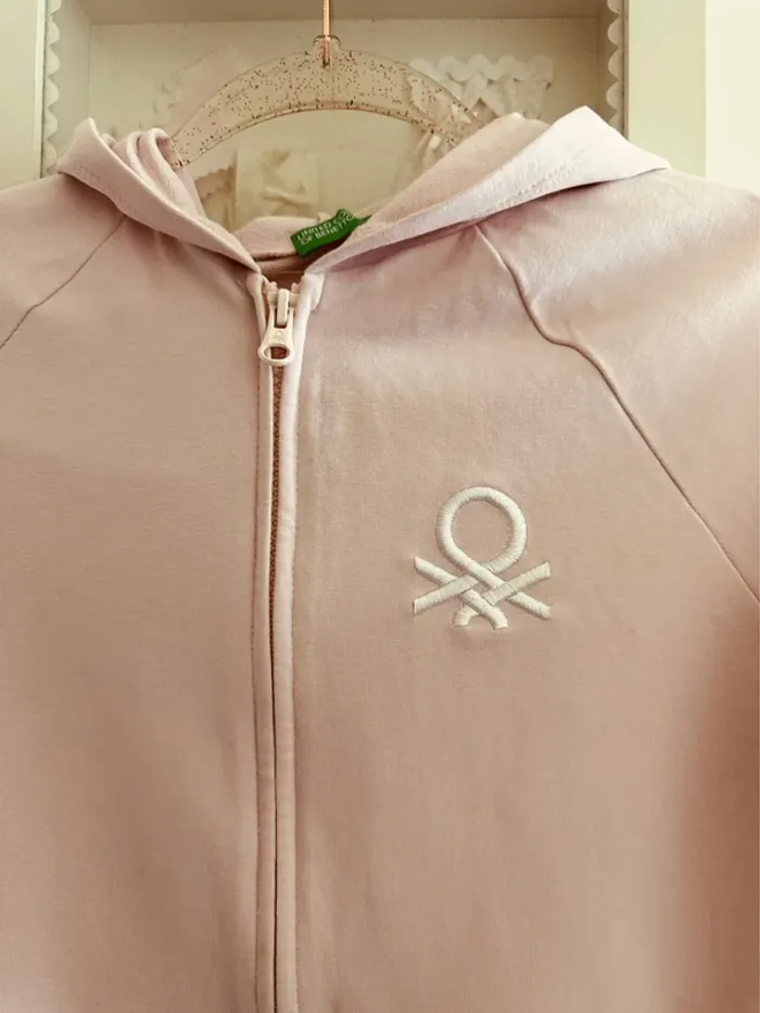 Sweat à capuche rose - photo numéro 3