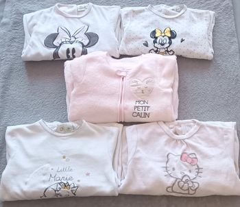 Lot de 5 pyjamas