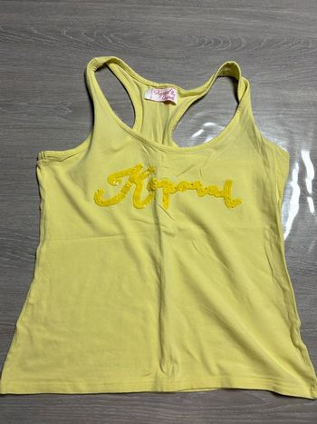 Débardeur dos nageur jaune