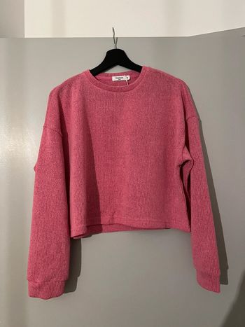 Pull rose neuf avec étiquette Daphnéa