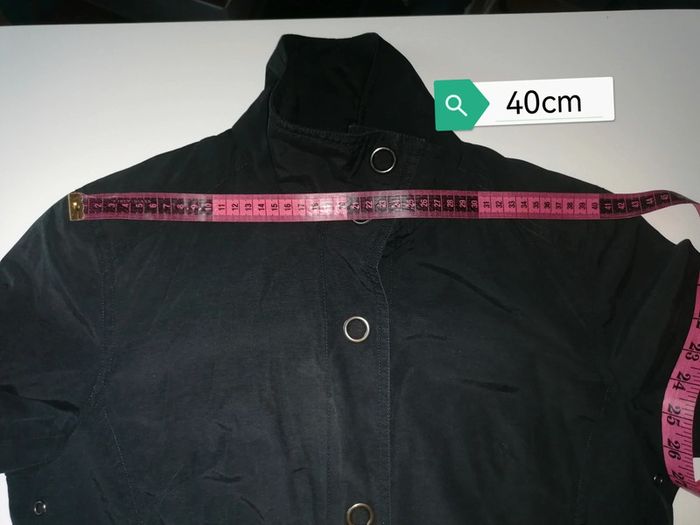 Trench noir Camaïeu 40 - photo numéro 8