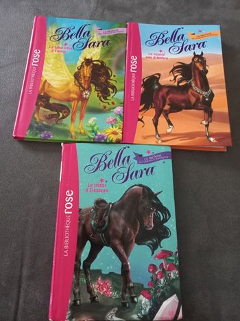 Lot 3 livres bella sara tome 2 9 et 13