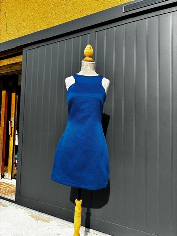 💙 Robe bleu électrique Mango Casual – Taille L