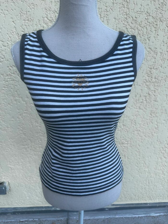 🌟 Débardeur rayé Morgan de Toi – Taille M 🌟