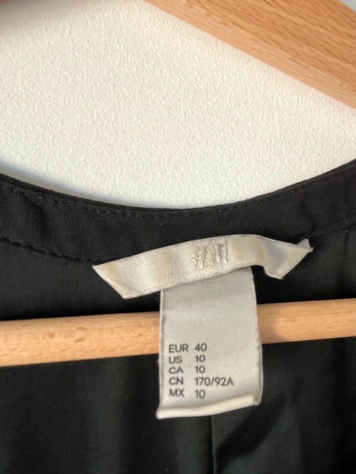 Robe H&M bleue foncé 40 - photo numéro 2