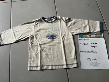 T shirt garçon 24 mois