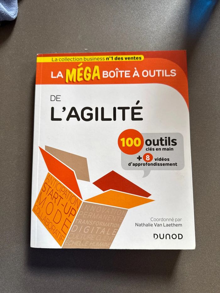 Livre méga boîte à outils de l’Agilite Dunod - photo numéro 2