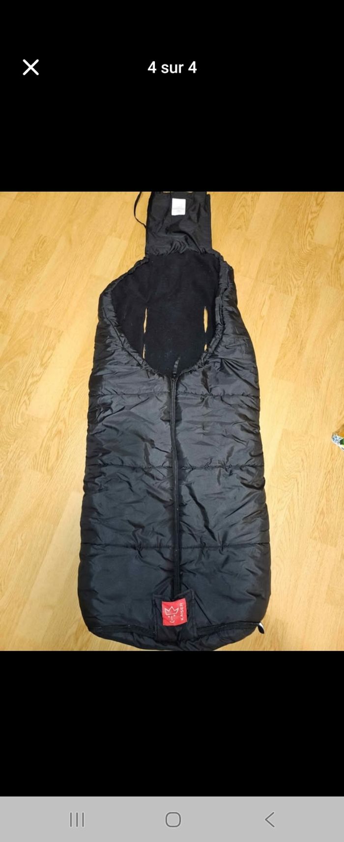 Chanceliere Kaiser thermo action noire - photo numéro 2