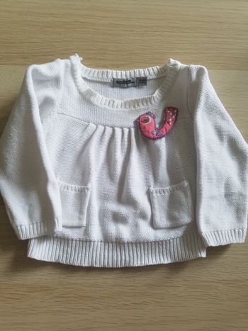 Pull fille 6 mois