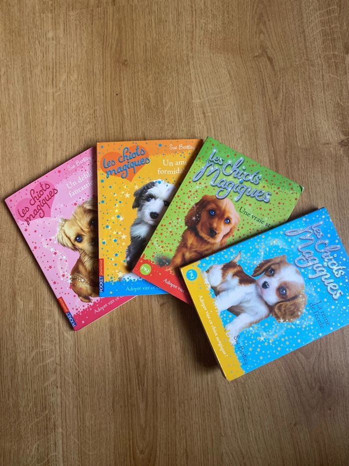 Livres les chiot magique