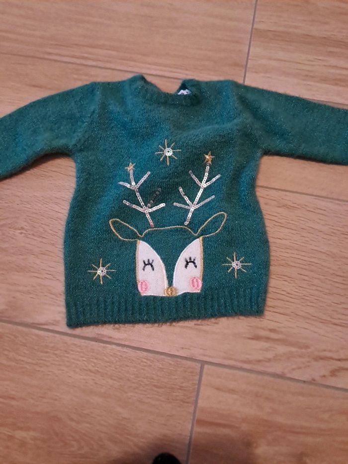 Pull Noël gemo 12 mois