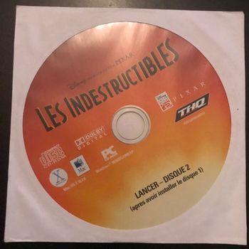 2 CDROM les indestructibles * prix 🏷 3e * kiki60230