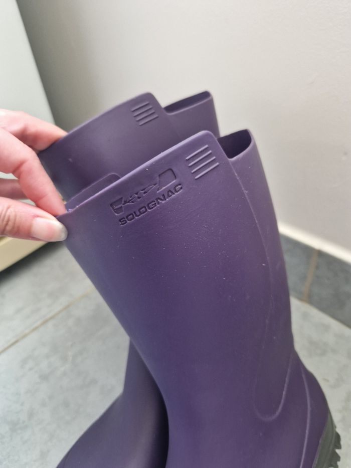 Bottes de pluie Solognac P35/36 - photo numéro 4