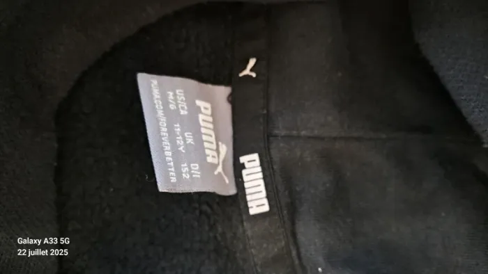 Sweat puma 11/12 ans - photo numéro 5