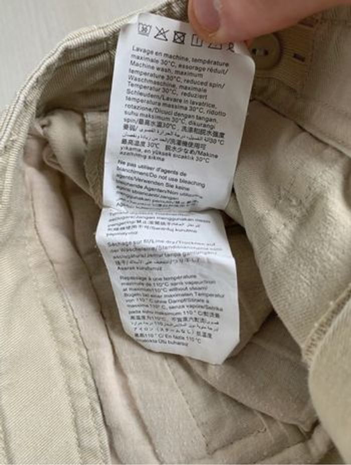 Jean Baggy beige Galerie Lafayette - photo numéro 7