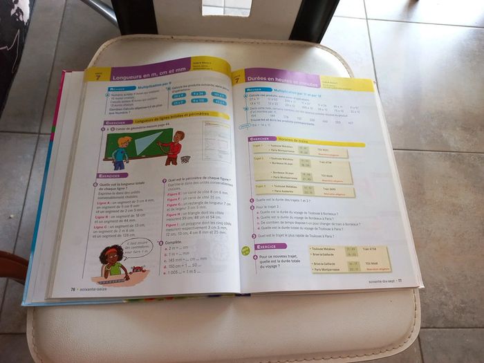 Manuel de l'élève Cap maths cm1 - photo numéro 4