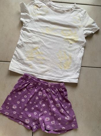 Pyjama short fille 24 / 36 mois