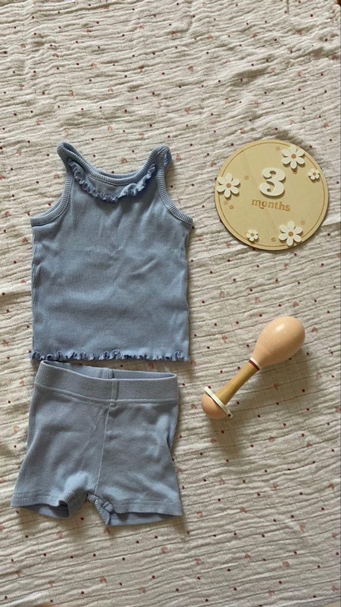 Ensemble fille 3mois