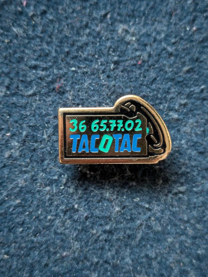 Pins publicitaire Tacotac