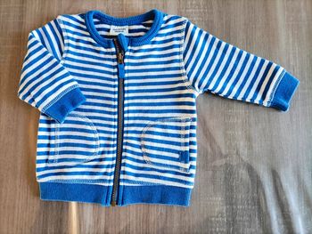 Gilet zippé rayé TAO 3 mois