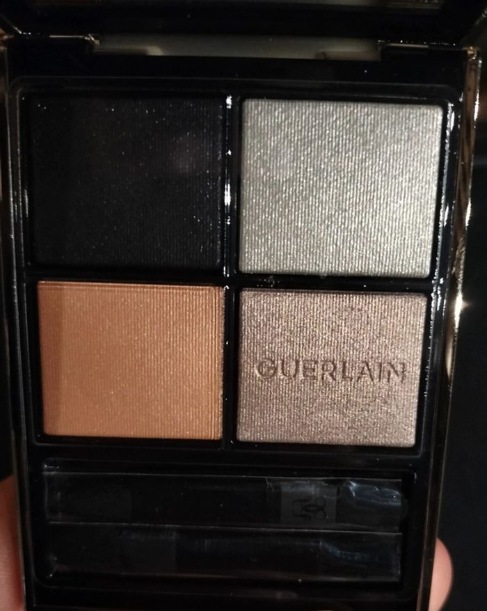 4 ombres à paupières G irisés tons chauds: beige-cuivre-taupe - photo numéro 3
