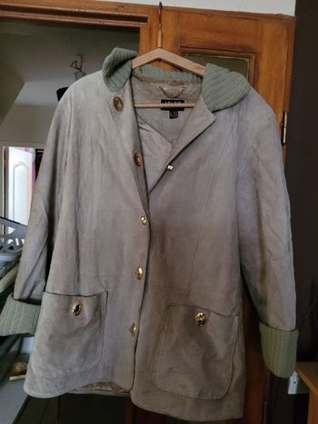 Manteau peau cuir taille 42/44 Apart