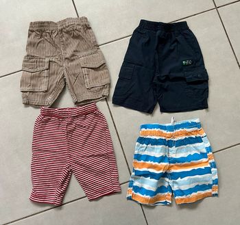 Lot 4 shorts 3 mois