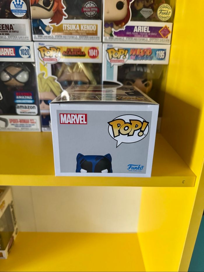 Funko Pop! 1244 - Marvel Avengers Beyond Earth’s Mightiest - Black Panther - Amazon Exclusive - photo numéro 7