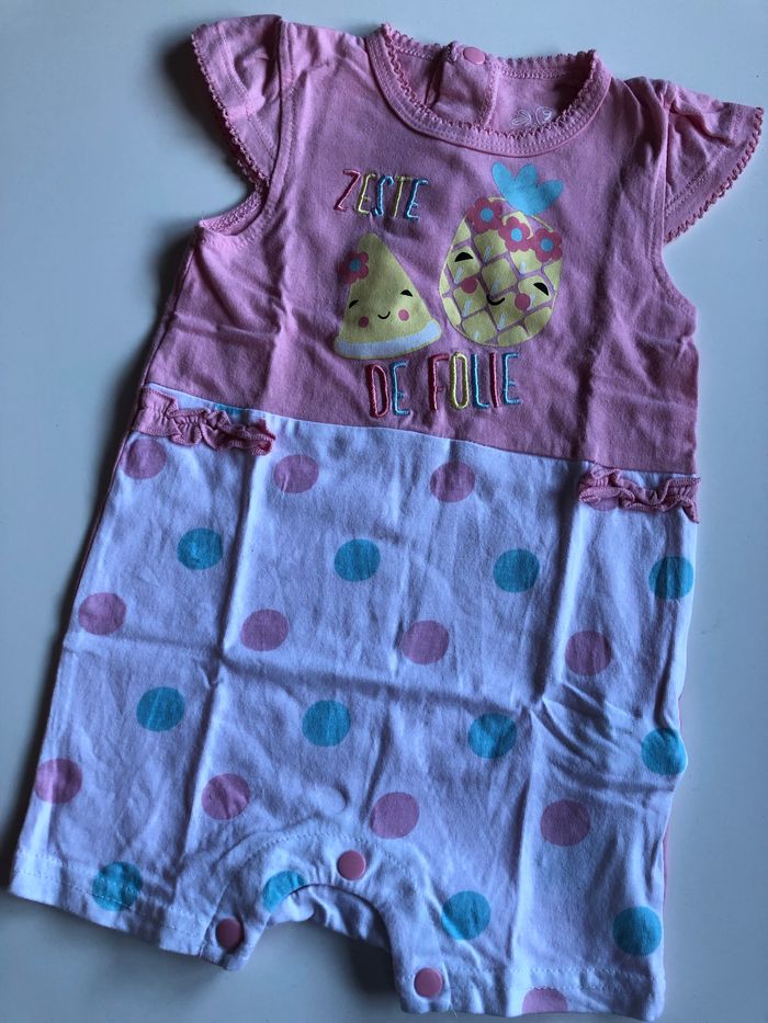 Combishort été fille