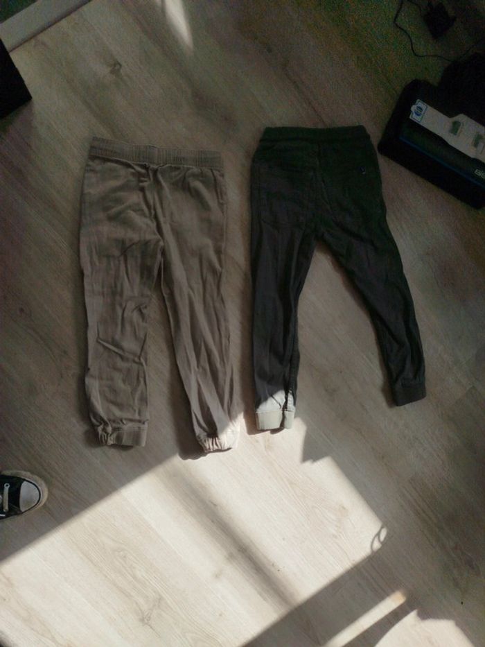 Lot 2 pantalon cargo 5-6 ans - photo numéro 8