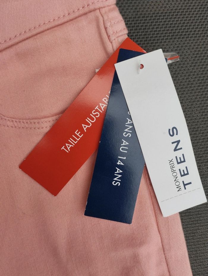 Beau pantalon rose neuf - photo numéro 5